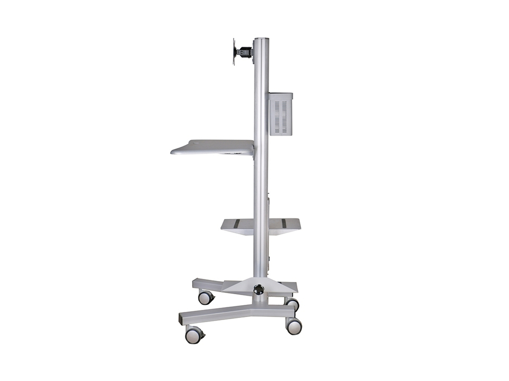 Стойка для монитора напольная ErgoFount KFT 1201 Silver