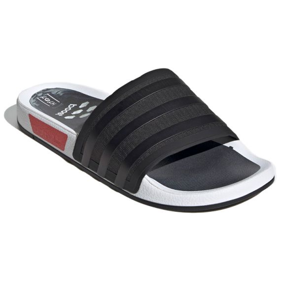 Adidas Adilette 'Black Blue Red'