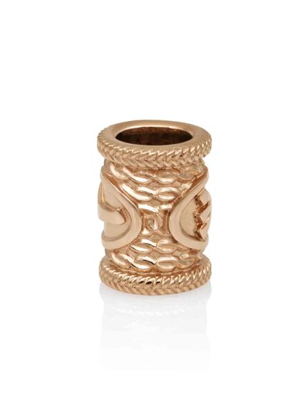 Руна Альгиз из золота, вид 2