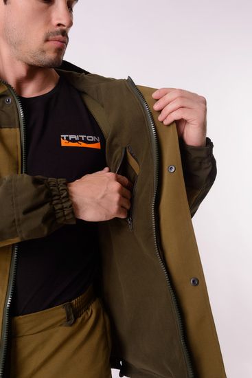 Костюм "ГОРНЫЙ -5" кур+бр (Брезент, Хаки)