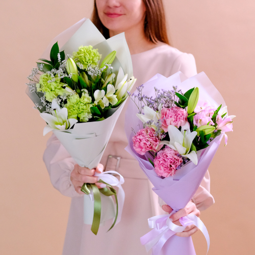 Купить Букет-комплимент с лилией #976