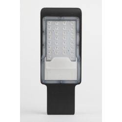 Уличный светильник ЭРА SPP-503-0-50K-030 30Вт 5000К 3000Лм IP65 КСС Ш-с DOB-SMD 48мм пульсации<5% | Уличные консольные светильники