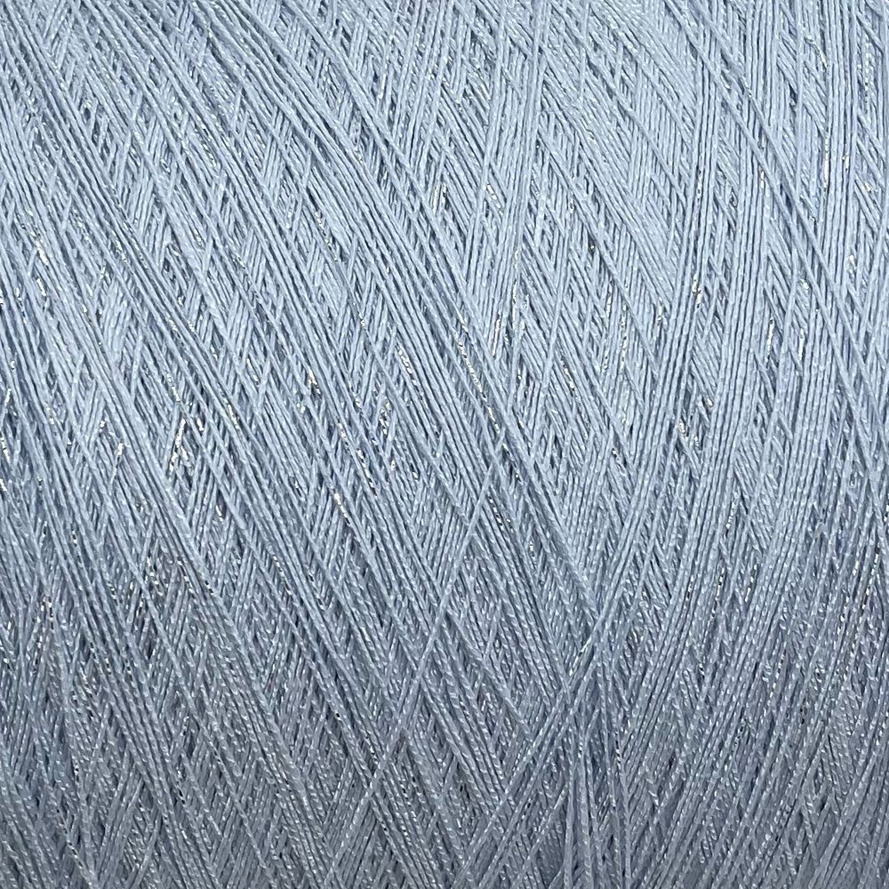 Бобинная пряжа для вязания (200 гр.) LAGOPOLANE 41% хлопок 36% полиамид 18% полиэстер 5% люрекс