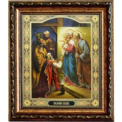 Поклонение Волхвов. Печатная икона