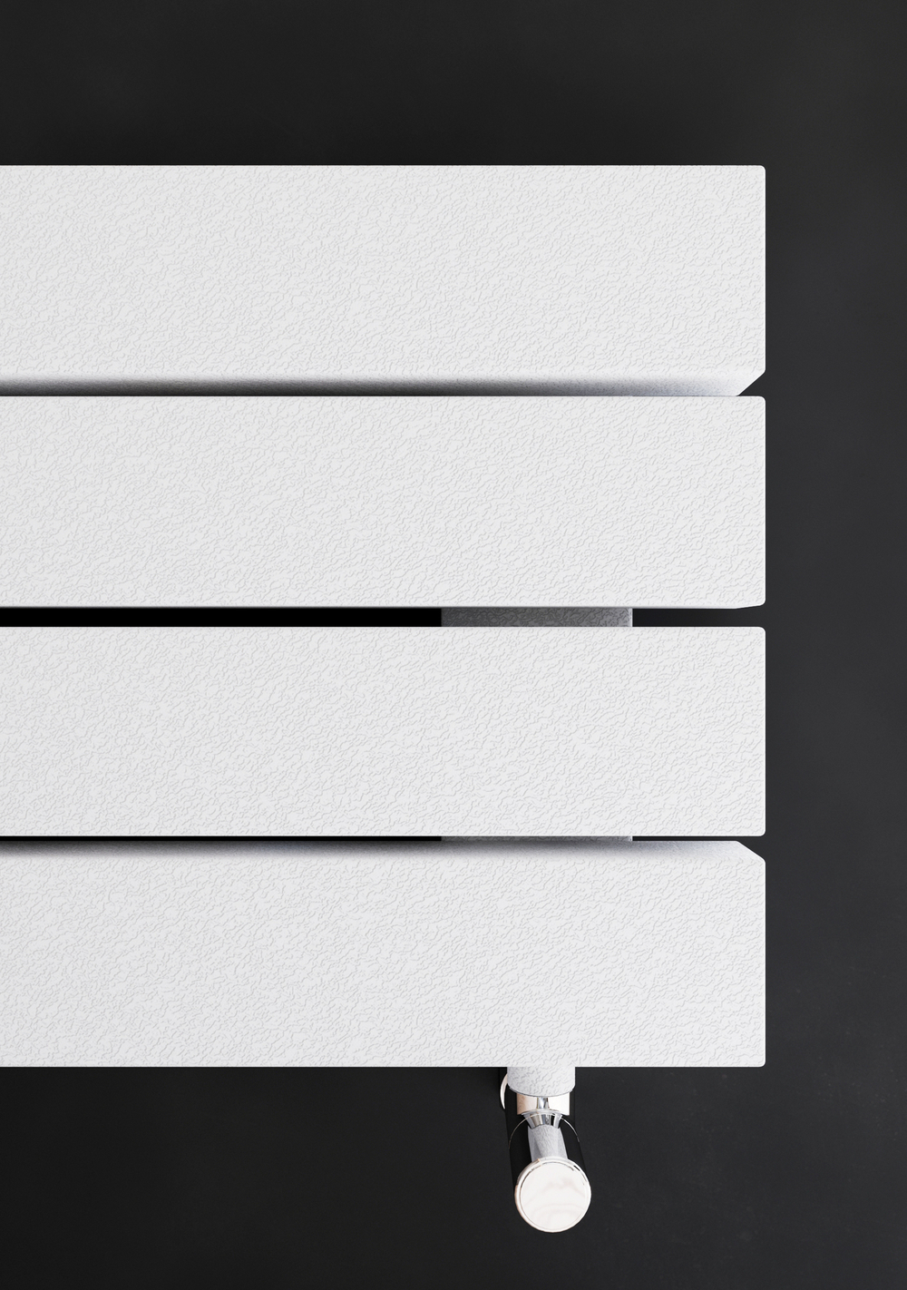 Дизайн-радиторы Line 385мм с нижним подключением