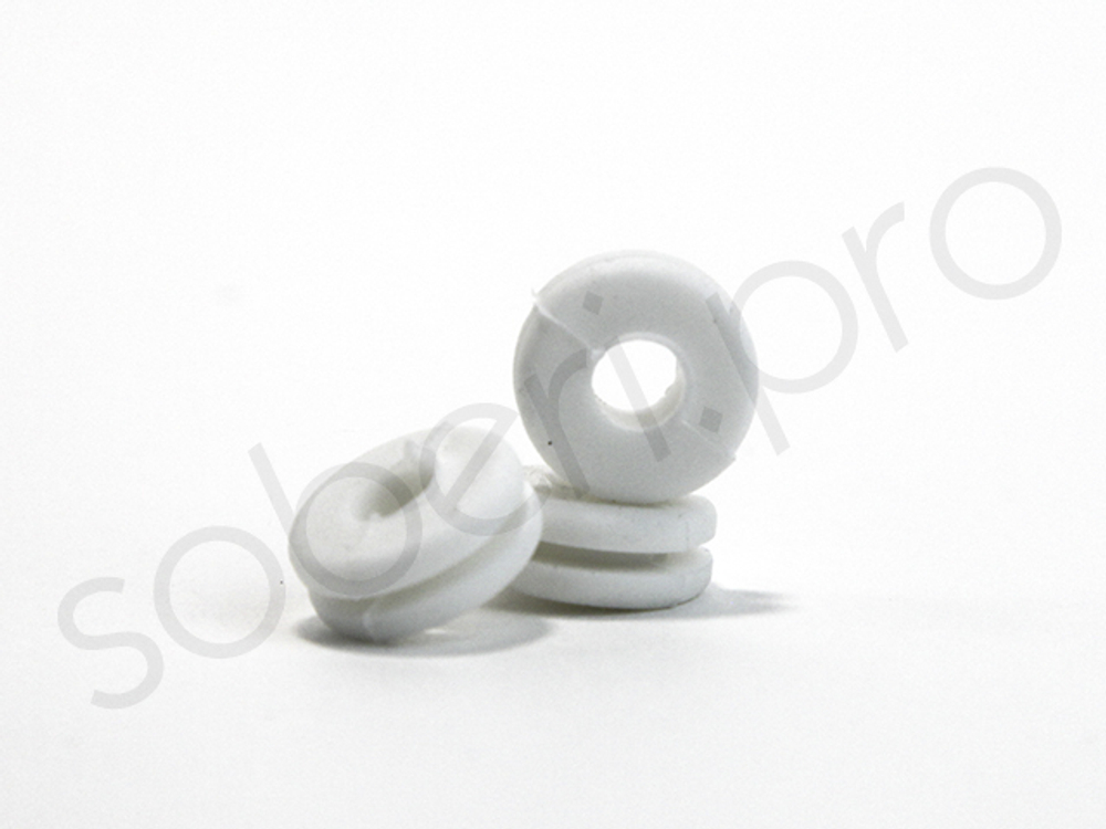 втулка изоляционная белая