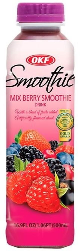Смузи Smoothie MIX BERRY (смесь ягод), 500 мл
