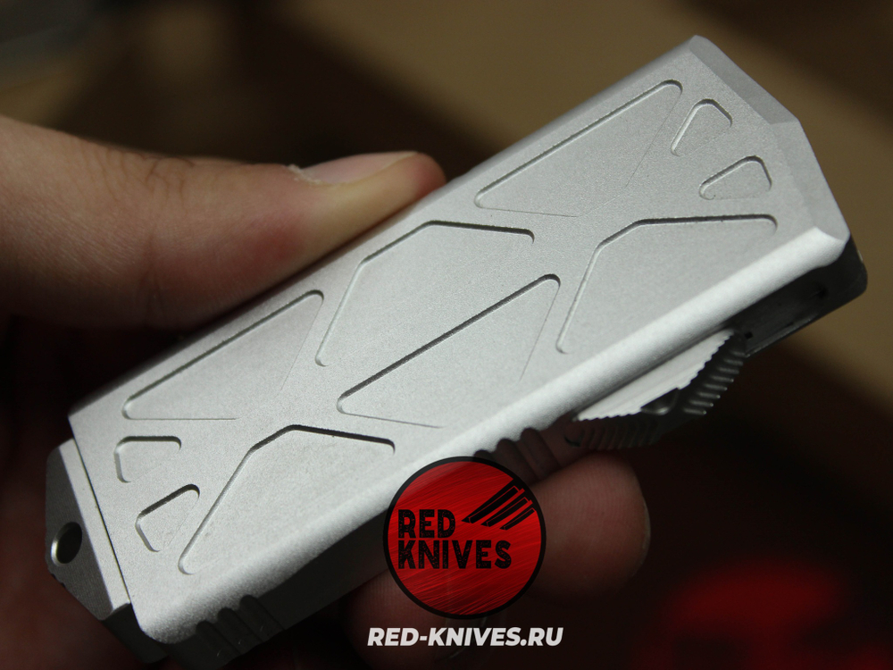 Нож Microtech Exocet D/E - кинжальный клинок, белая рукоять RK/Н30