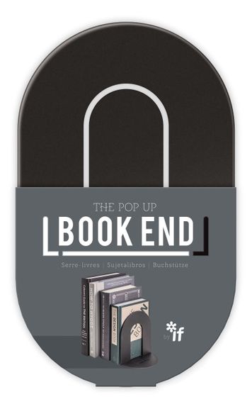Kitab stendi - The PopUp Book End Black