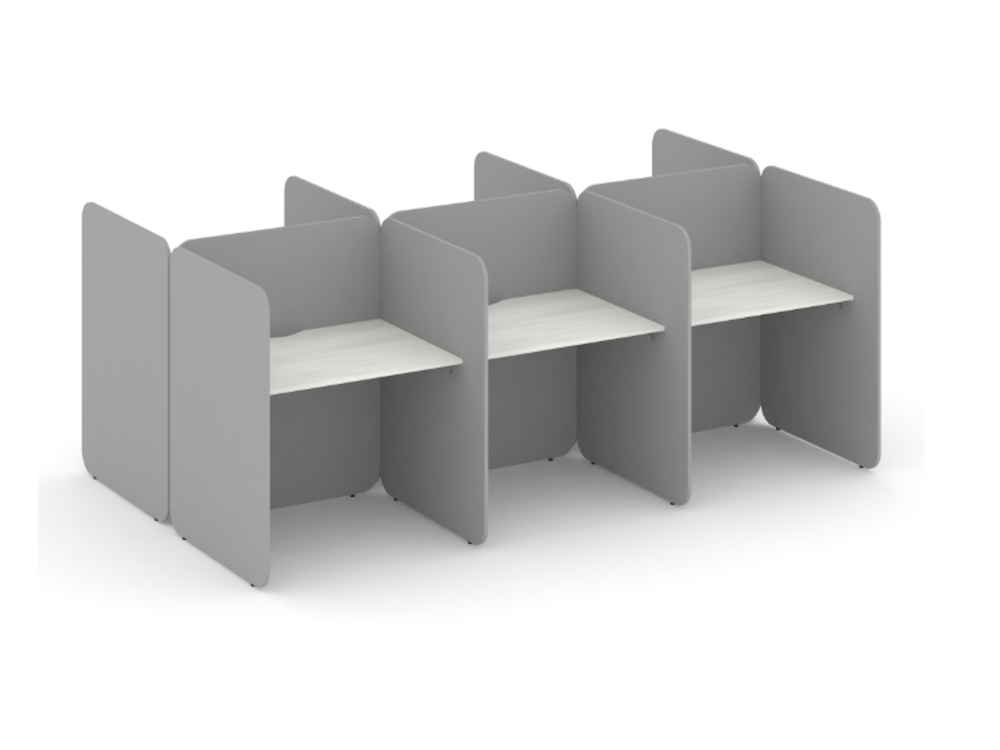 Стол для колл-центра ЛДСП комплект №6 KCB.K-006