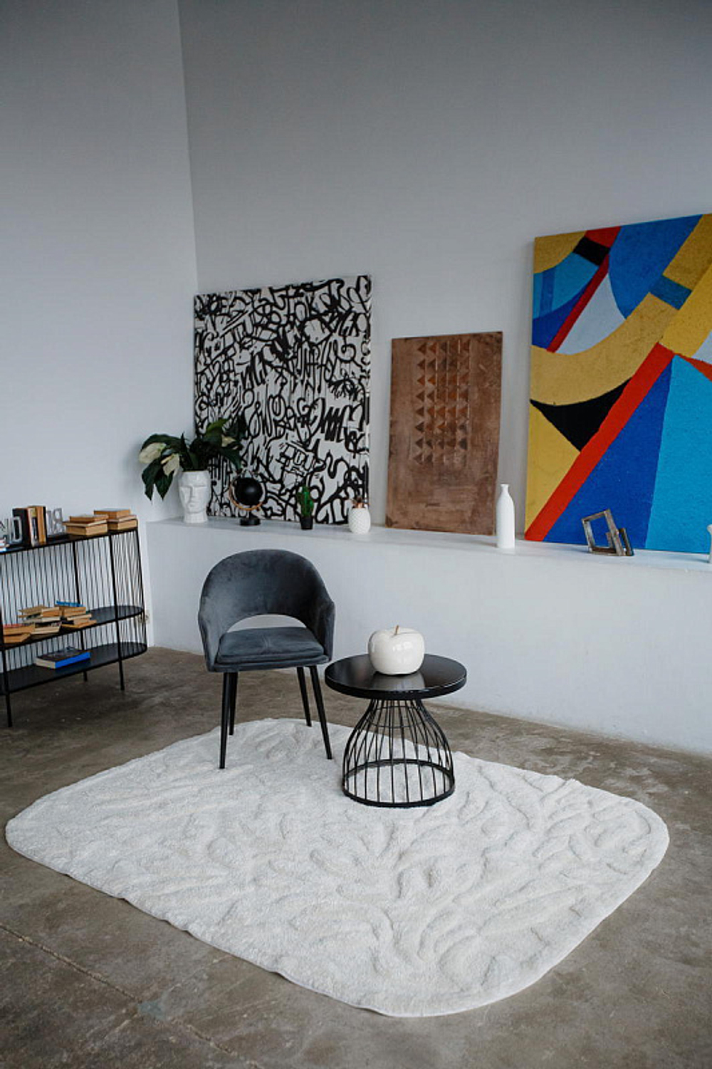 Хлопковый ковер Lillaland SANKOFA 120х180 см