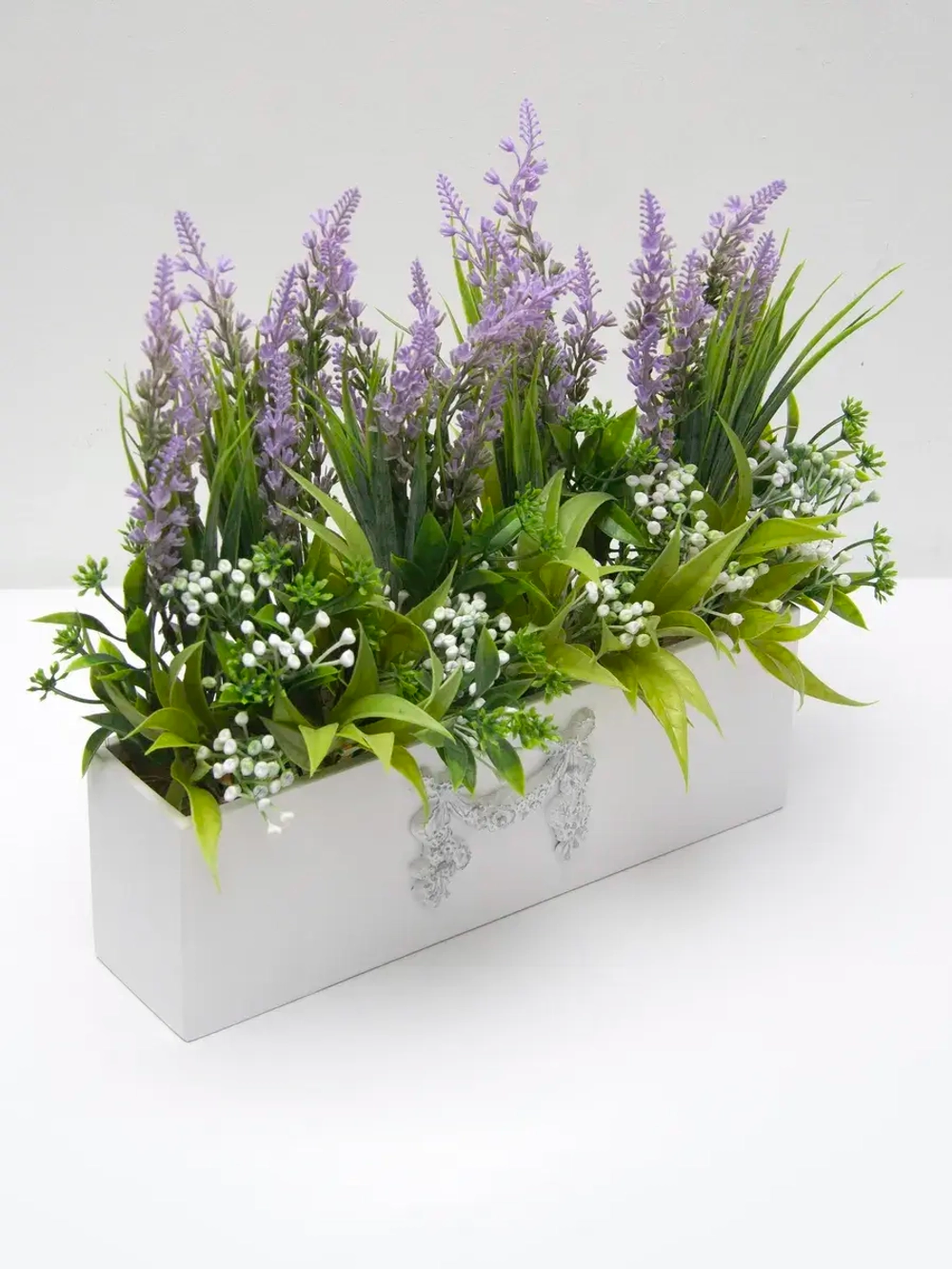 Искусственные цветы для декора в кашпо