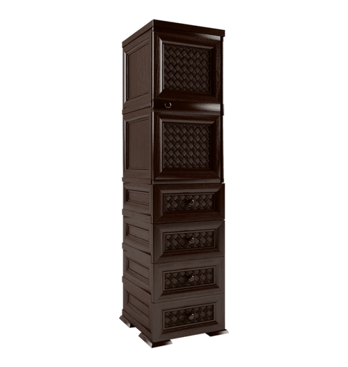 Шкаф Элластик Уют Э-101 шоколадный