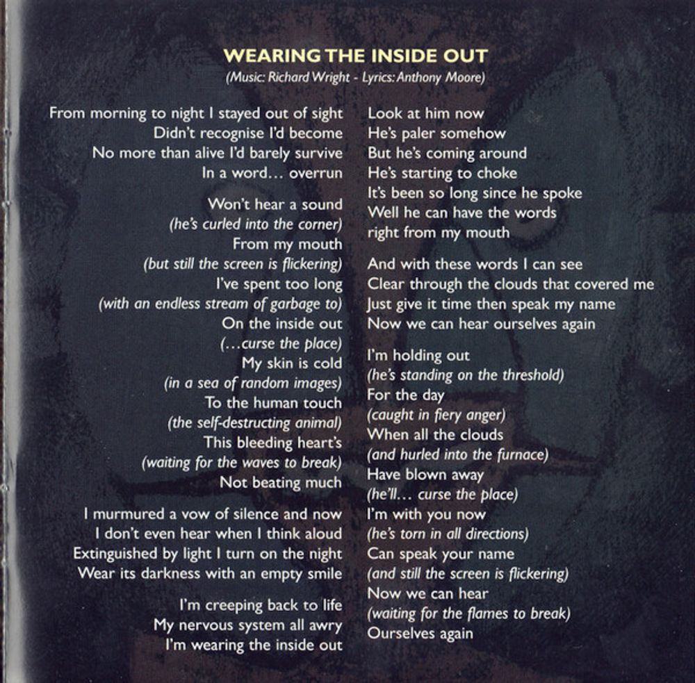 Pink Floyd. The Division Bell (CD)