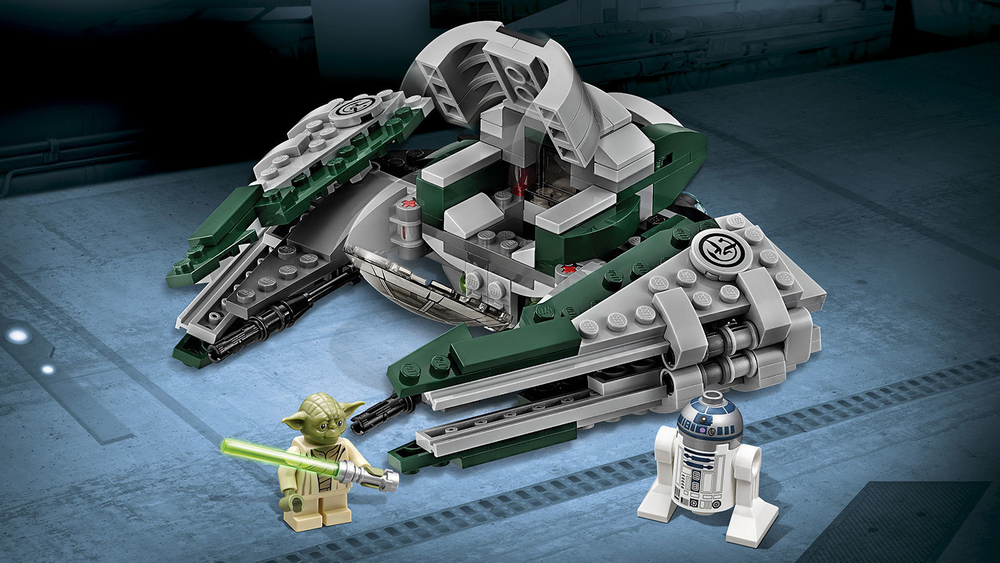 LEGO Star Wars: Звёздный истребитель Йоды 75168 — Yoda's Jedi Starfighter — Лего Звездные войны Стар Ворз