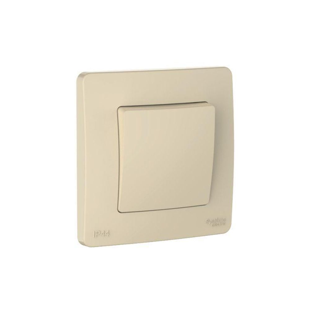 Переключатель 1-кл. СП Blanca 10А IP44 (сх.6) 250В беж. SE BLNVS410607