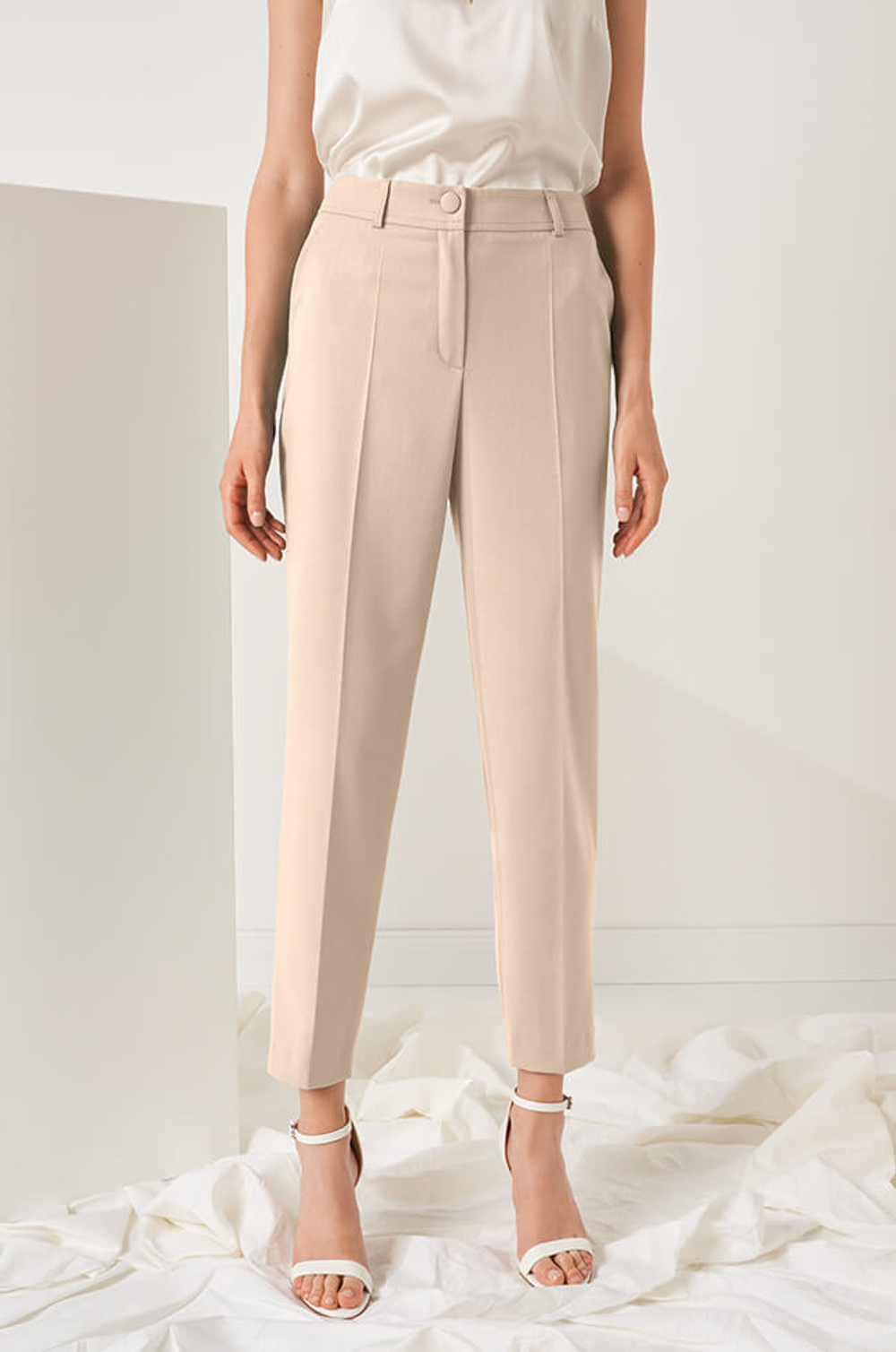 3959 Брюки женские (кремовый)