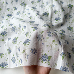 Фактурный хлопок Гортензия