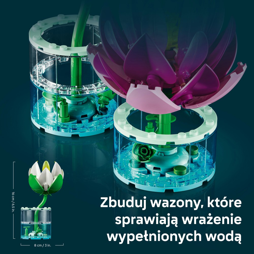 Конструктор LEGO Botanicals 11511 Водяные лилии — фото 6