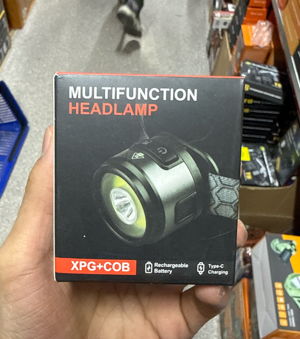 Многофункциональный светодиодный налобный аккумуляторный фонарь HS-2303