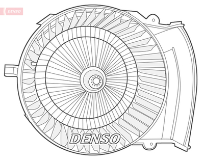 DENSO - DEA07021-DES - Interior Blower