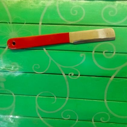 Обсечка с рукояткой стальная