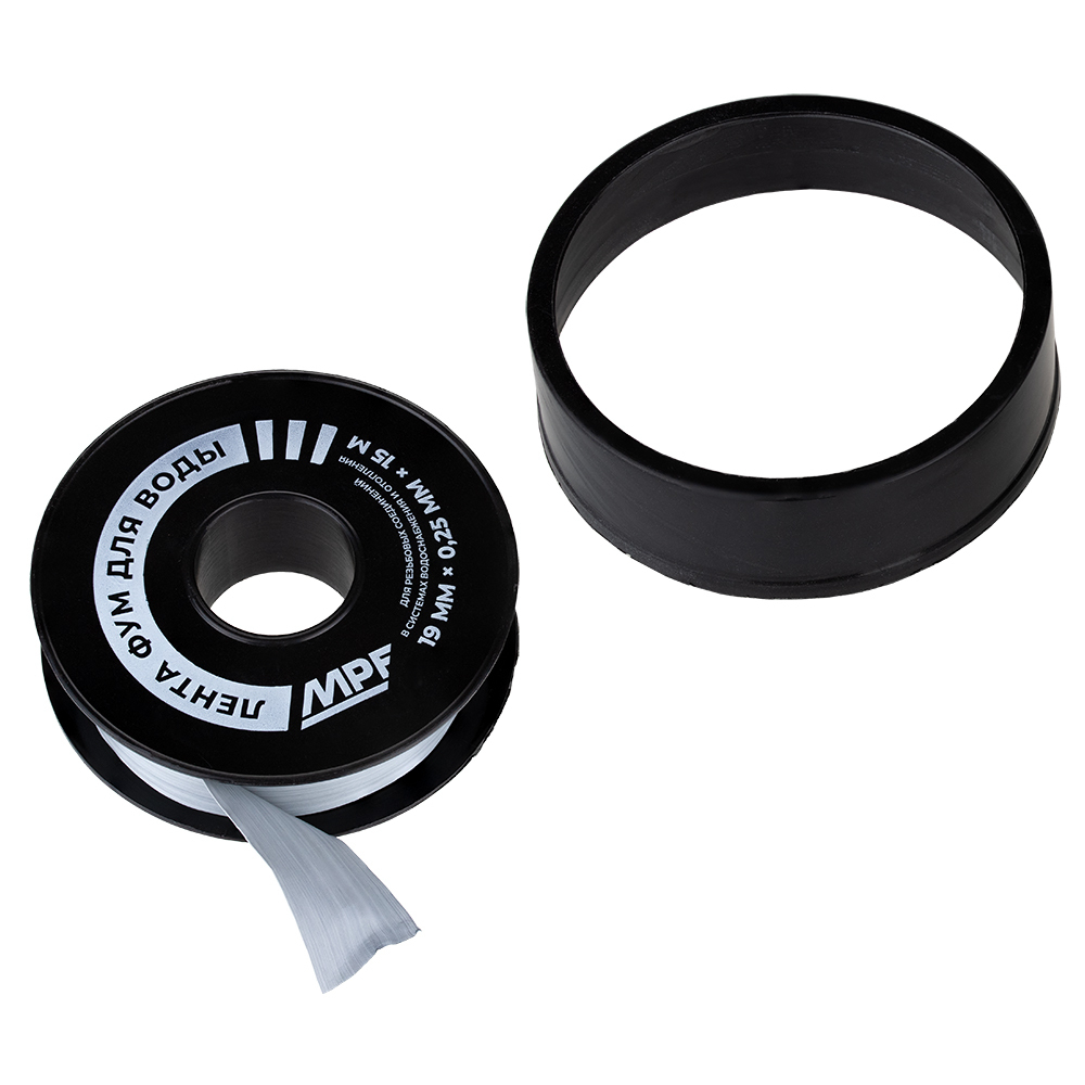 ЛЕНТА ФУМ ДЛЯ ВОДЫ 19ММ X 0,25ММ X 15 М, ПРОФЕССИОНАЛЬНАЯ ИС.131432