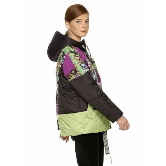 Куртка женская, размер M, цвет чёрный