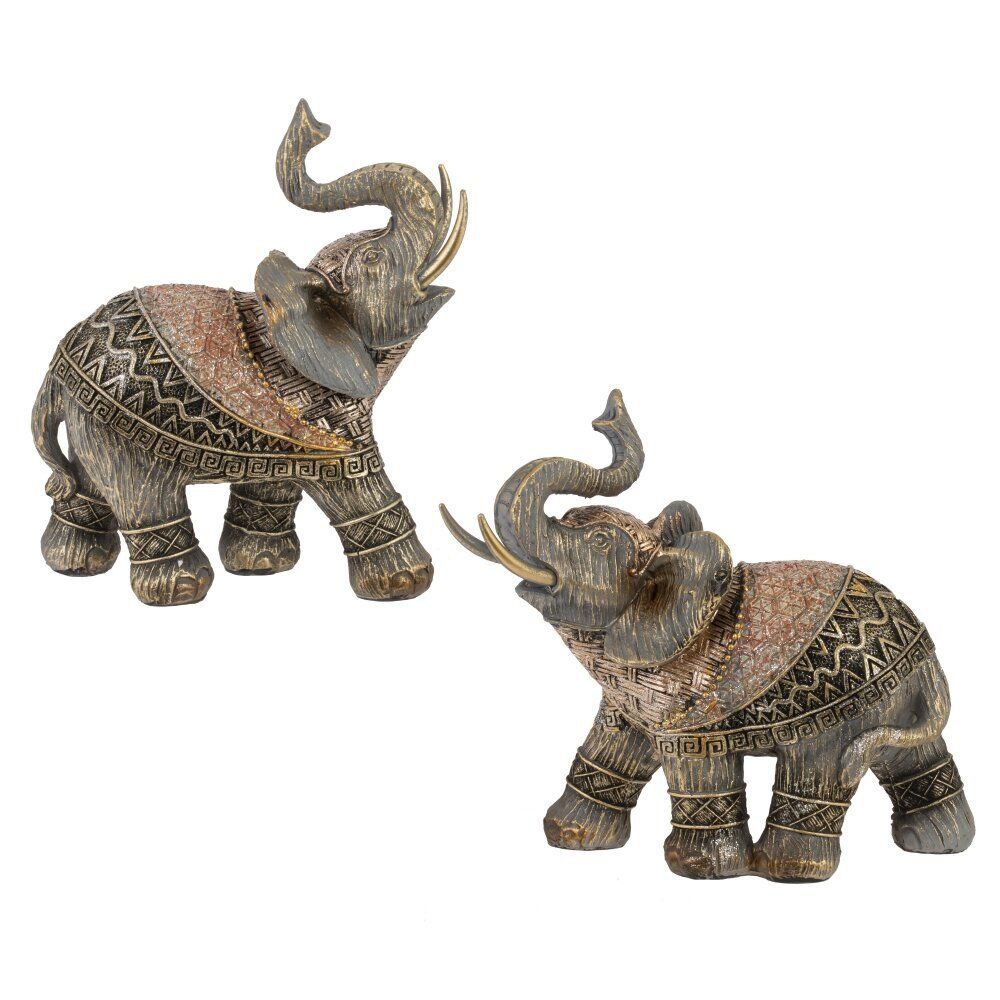 GAEM Фигурка декоративная "Слон", L16 W7 H15 см, 2в.