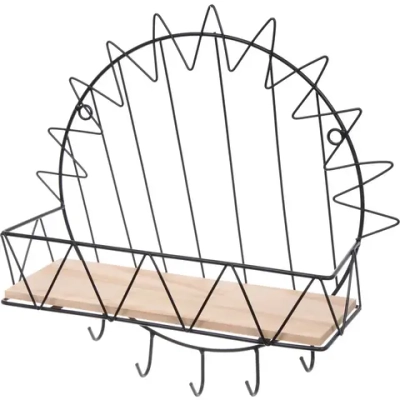Ключница настенная металлическая «ЛОФТ ВОСТ», паншкрафт, цвет чёрный, 35*11*35см (коробка)
