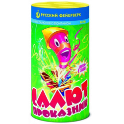 Фонтан+салют "Салют-проказник" 0,8"х6