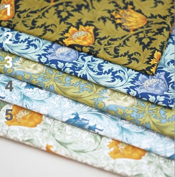 №5 - Моррис, 100% хлопок, ширина 148 см Handmade Fabrics 1
