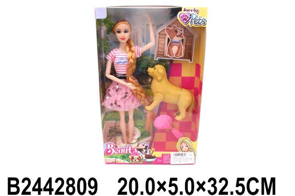 Кукла тип Модель на шарнирах с аксессуарами, коробка BL8952-12