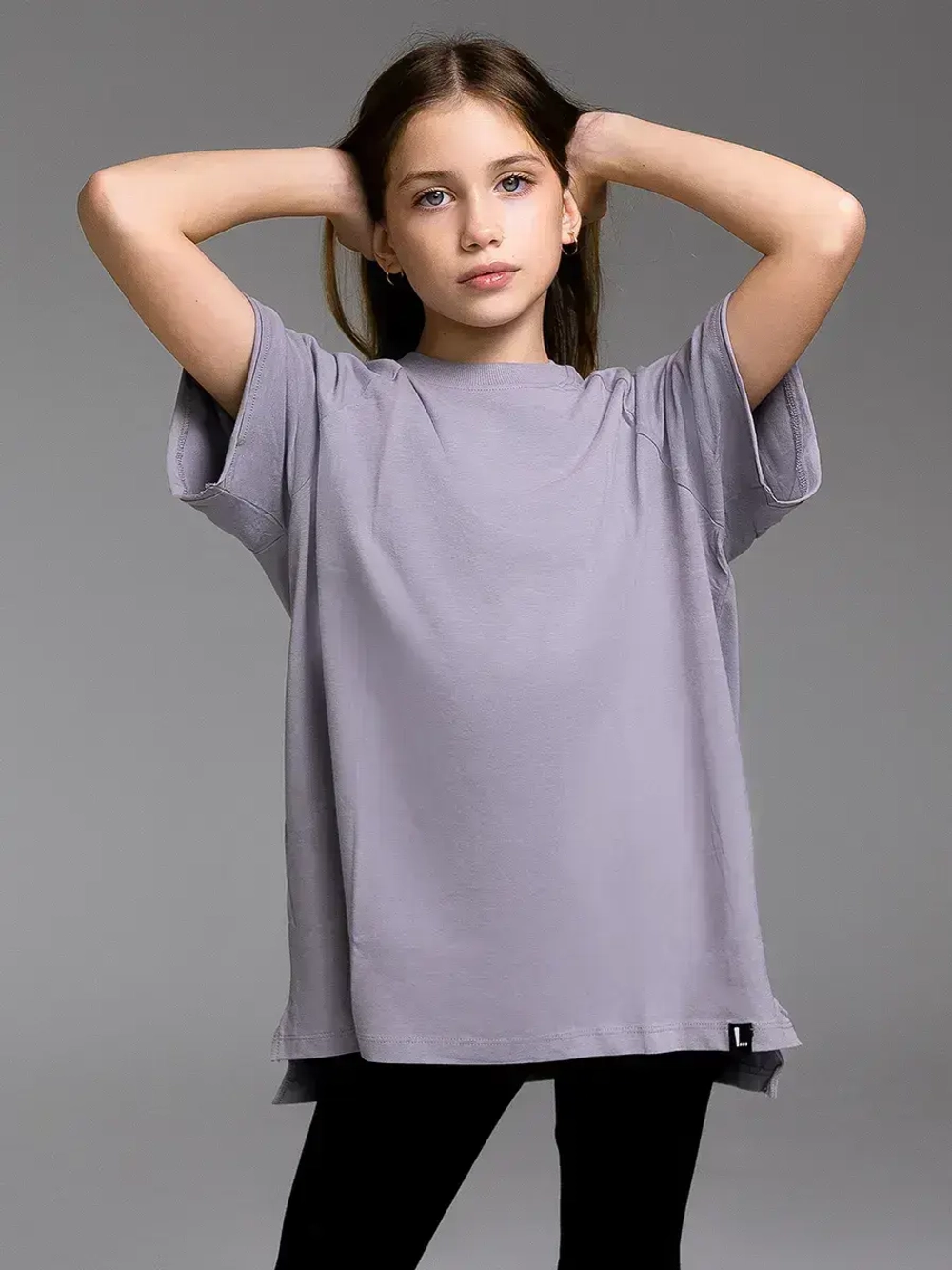 Футболка детская на физкультуру оверсайз