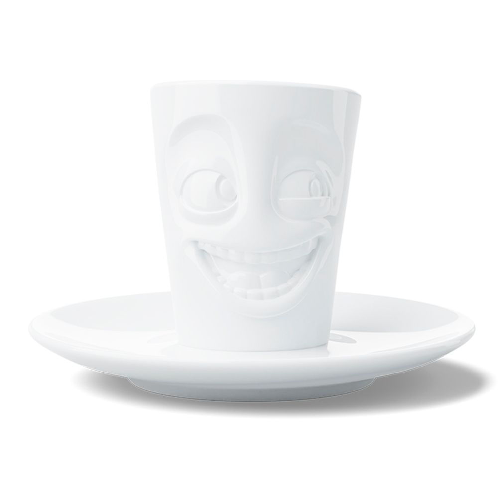 Кофейная пара Joking, 80 мл, белая