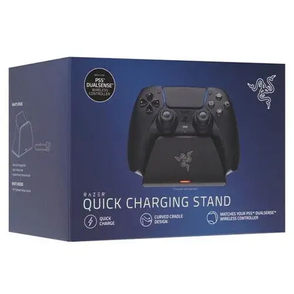 Зарядная станция Razer Quick Charging Stand (черный) для Playstation 5