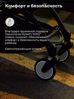 Коляска Stokke YOYO3 Newborn Shell рама чёрная Black 2 в 1 Black