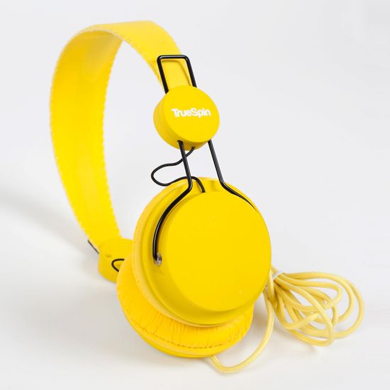 Наушники TRUESPIN BASIC HEADPHONE YELLOW