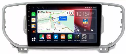 Магнитола для KIA Sportage 2016-2018 - Canbox 9044/9043 Qled, Android 10, Быстрая, SIM-слот