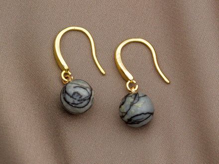 Подвеска "Шар" 10мм (натуральный камень)