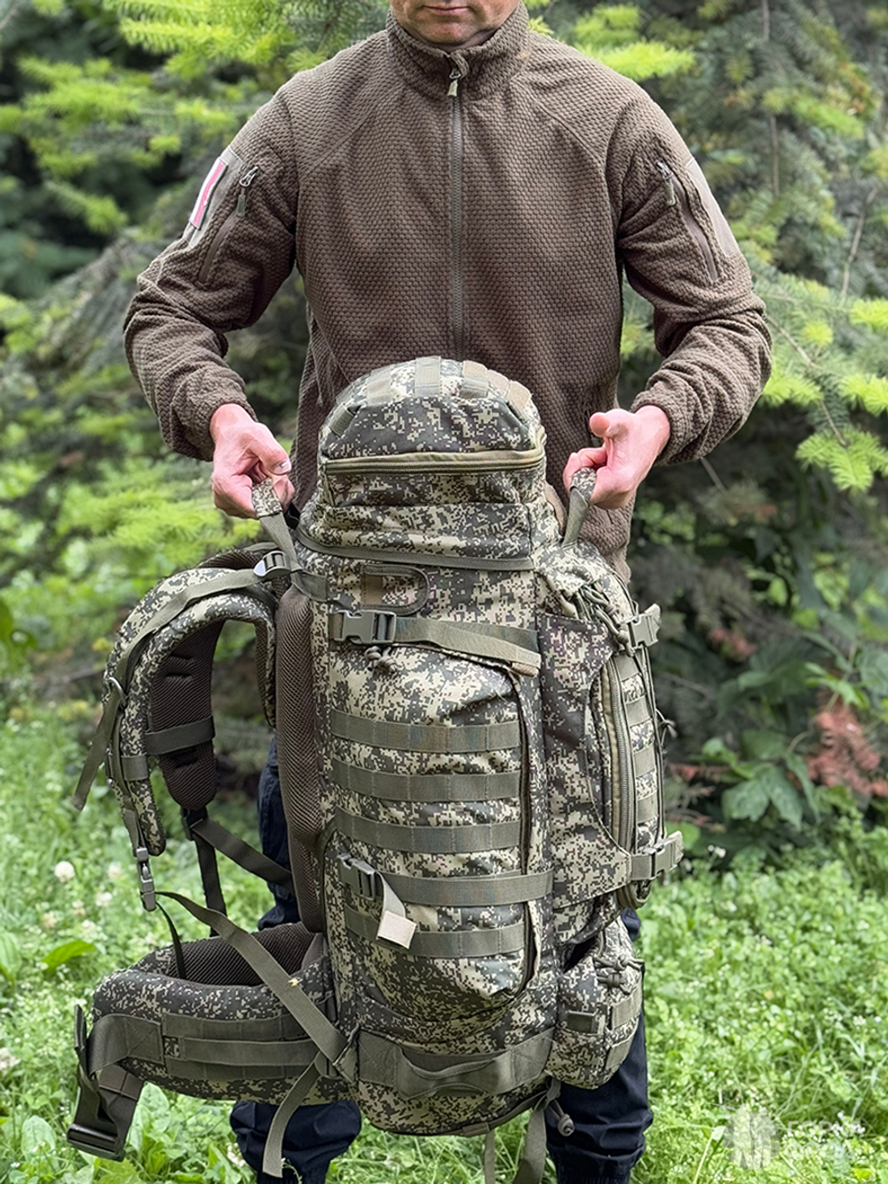 Рюкзак тактический 7.62 «Пиксель» 100 л