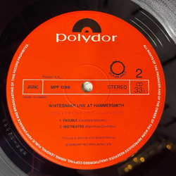 Винтажная виниловая пластинка LP Whitesnake Live At Hammersmith (Japan 1980) (No Obi) Mistreated