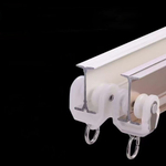 Изогнутый алюминиевый карниз для штор, тихий ход