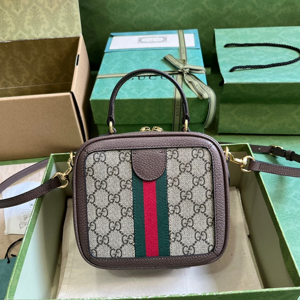 Gucci Ophidia GG Mini Top Handle 17 cm