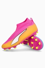 Бутсы Puma Ultra 6 Match+ LL FG/AG Junior - розовый