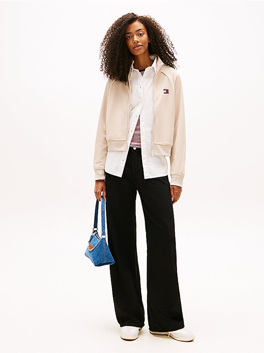 Женская толстовка Tjw Badge Track - TOMMY HILFIGER