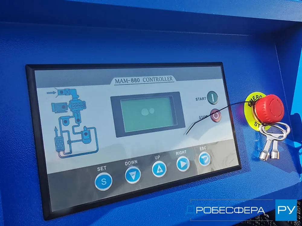 Винтовой компрессор KraftMachine KM30-10рВ-IP23-Hanbell