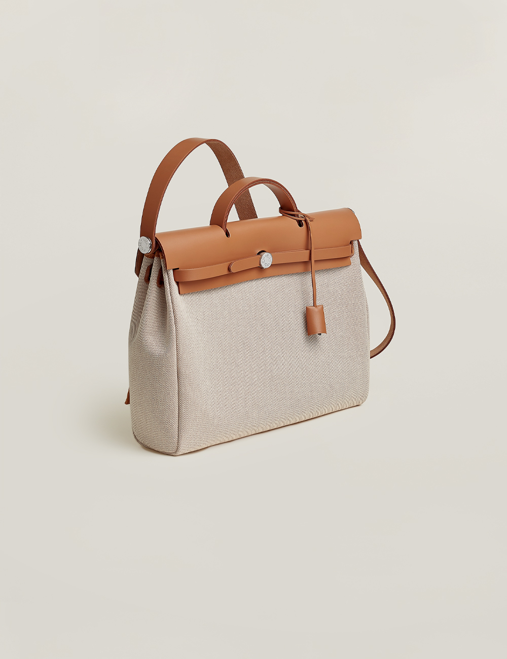 Сумка Hermes Herbag Messenger 39 "écru / beige"