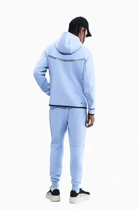 Кофта Nike Tech Fleece Hoodie Windrunner Full-Zip - голубой
