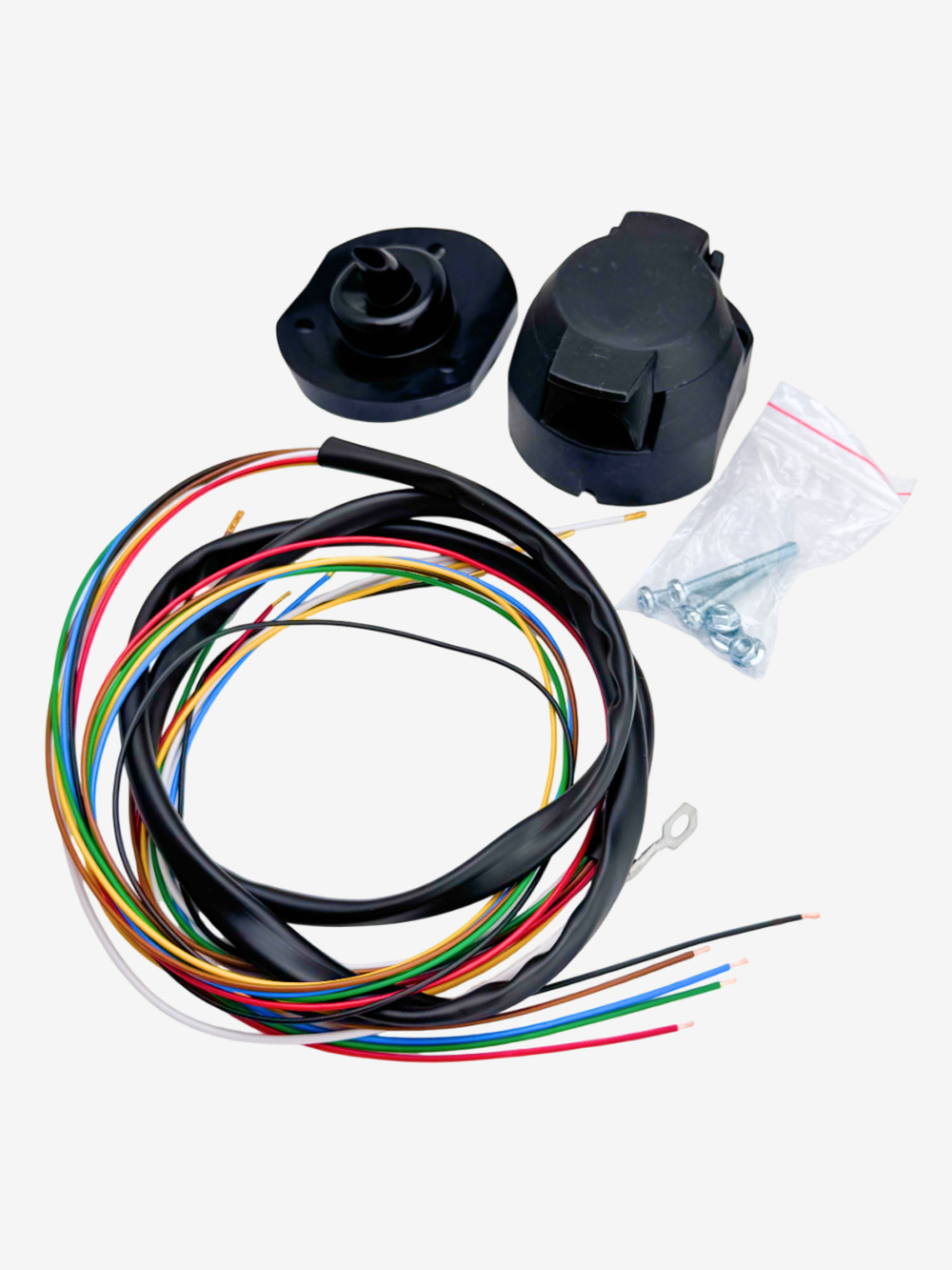 Комплект электропроводки +розетка для ТСУ (1,9 метра)